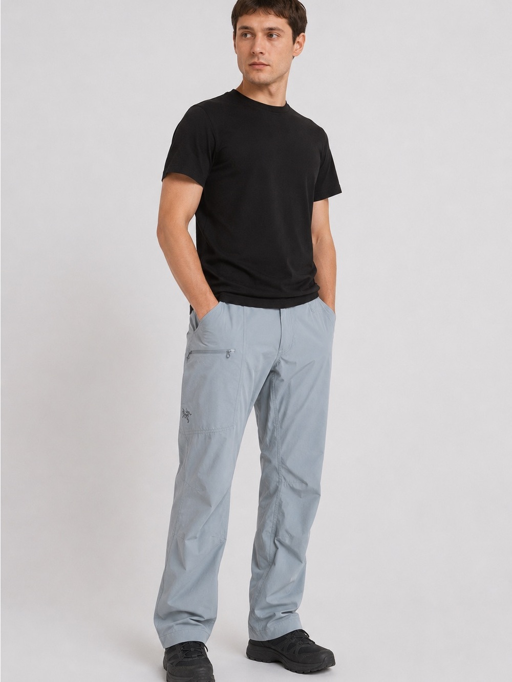 Arc’teryx Perimeter Pant Men’s Grey Hiking Trail Outdoor Pants Size 36x32